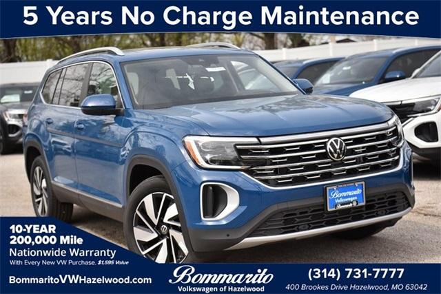 new 2025 Volkswagen Atlas car, priced at $48,670