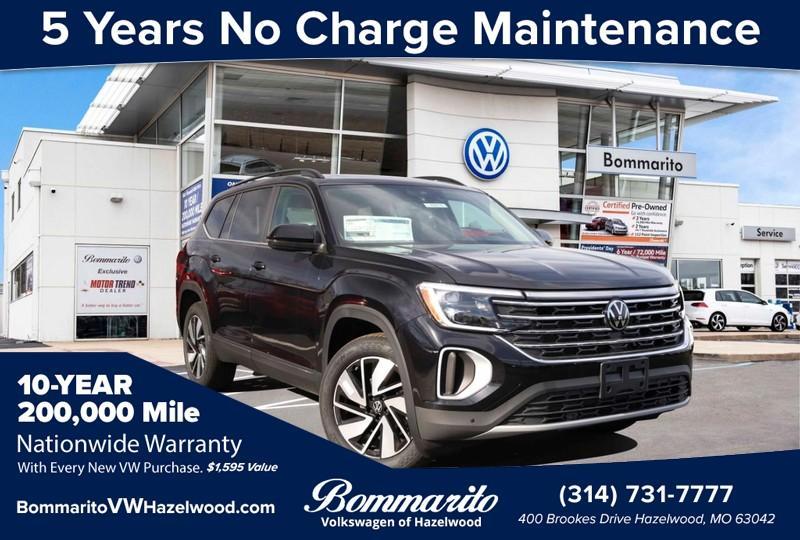 new 2025 Volkswagen Atlas car, priced at $44,061