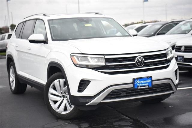 used 2021 Volkswagen Atlas car, priced at $24,995