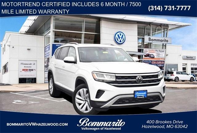 used 2021 Volkswagen Atlas car, priced at $24,995