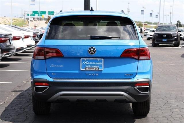 new 2024 Volkswagen Taos car, priced at $28,555