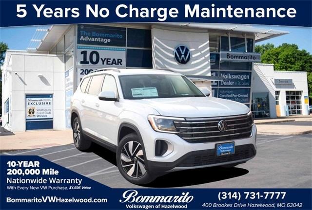 new 2026 Volkswagen Atlas car, priced at $46,513