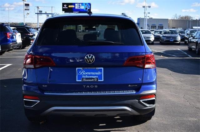 used 2022 Volkswagen Taos car, priced at $21,500