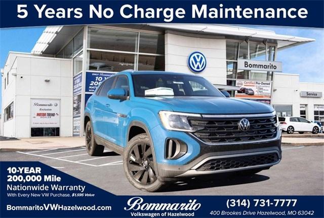 new 2025 Volkswagen Atlas Cross Sport car, priced at $44,853