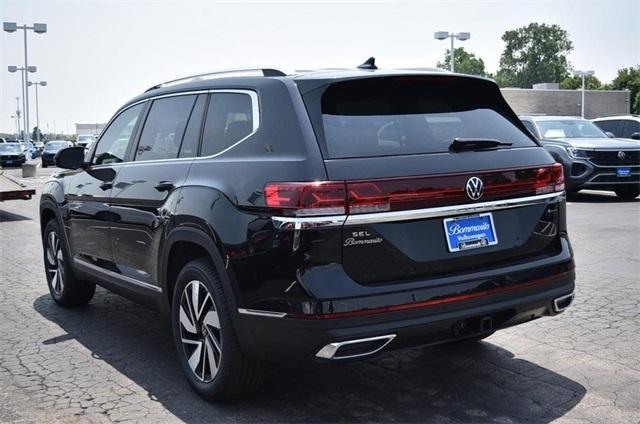 new 2025 Volkswagen Atlas car, priced at $48,670