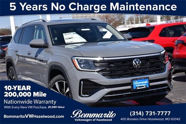 new 2025 Volkswagen Atlas car, priced at $51,848