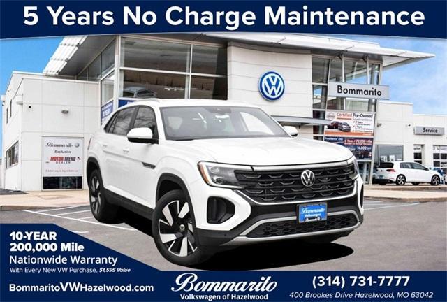 new 2025 Volkswagen Atlas Cross Sport car, priced at $43,309