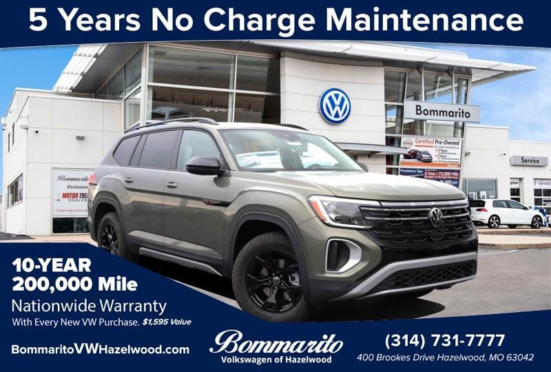new 2025 Volkswagen Atlas car, priced at $46,017