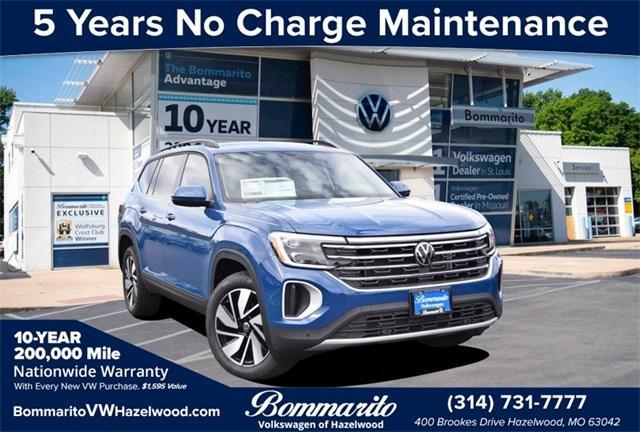 new 2026 Volkswagen Atlas car, priced at $46,608