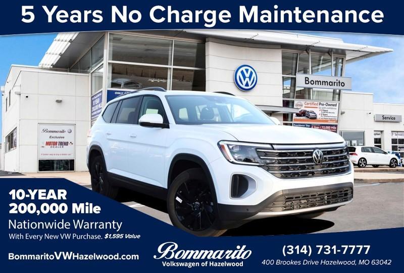 new 2025 Volkswagen Atlas car, priced at $43,975