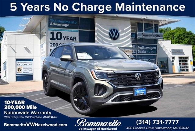 new 2025 Volkswagen Atlas Cross Sport car, priced at $44,853