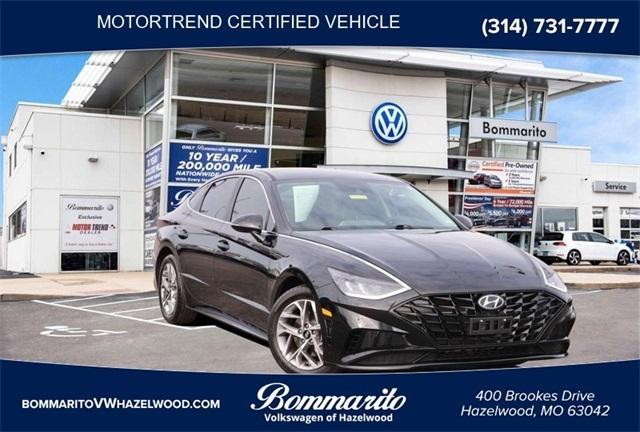 used 2021 Hyundai Sonata car, priced at $21,495