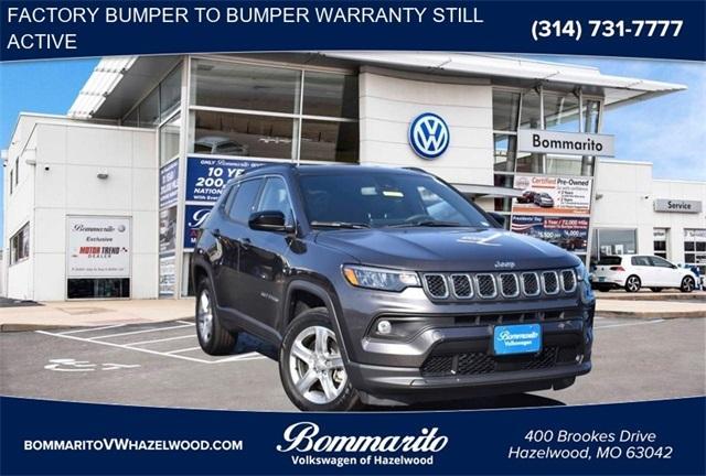 used 2023 Jeep Compass car, priced at $23,500