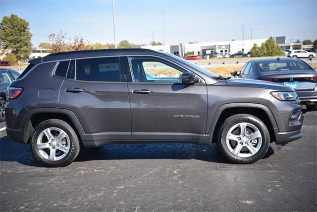 used 2023 Jeep Compass car, priced at $23,500