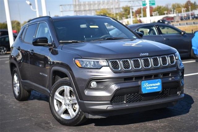 used 2023 Jeep Compass car, priced at $23,500