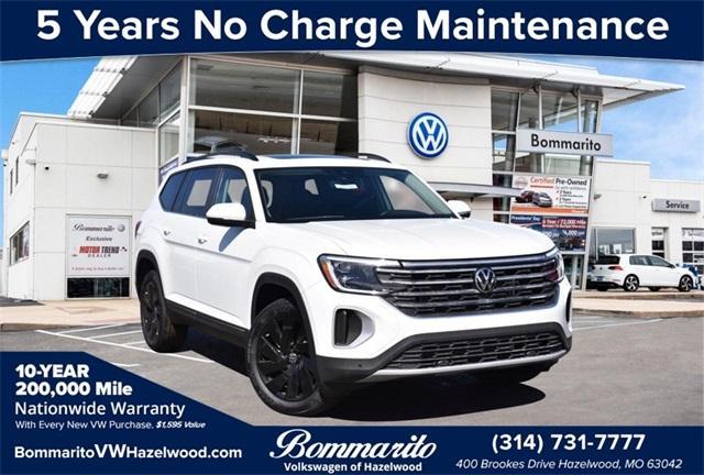 new 2025 Volkswagen Atlas car, priced at $44,073