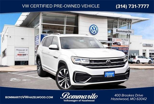 used 2021 Volkswagen Atlas car, priced at $34,995