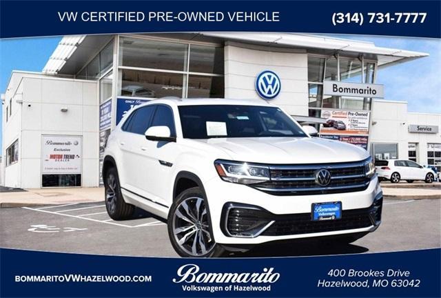 used 2021 Volkswagen Atlas Cross Sport car, priced at $34,495