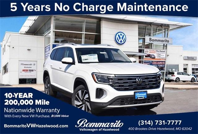 new 2025 Volkswagen Atlas car, priced at $47,607