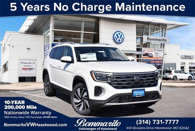 new 2025 Volkswagen Atlas car, priced at $49,107