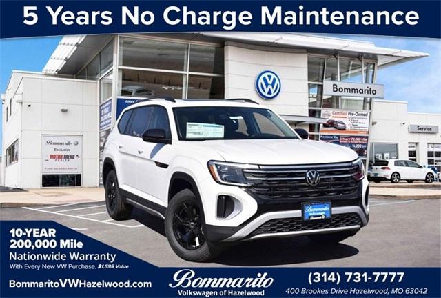 new 2025 Volkswagen Atlas car, priced at $44,404