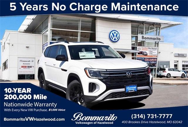 new 2025 Volkswagen Atlas car, priced at $44,904