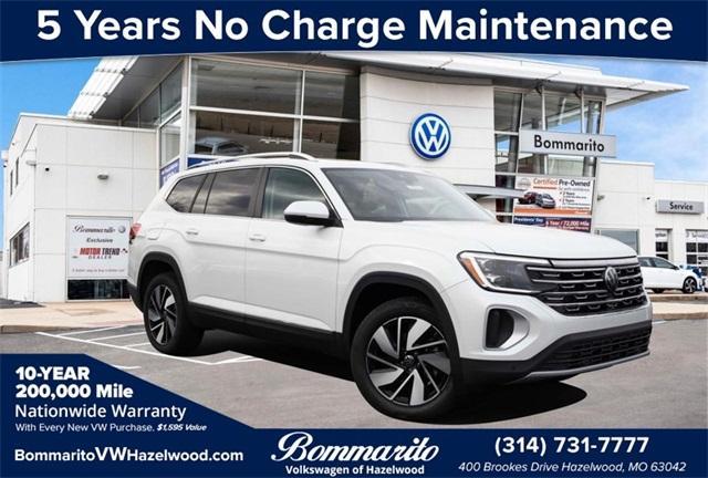 new 2025 Volkswagen Atlas car, priced at $48,509