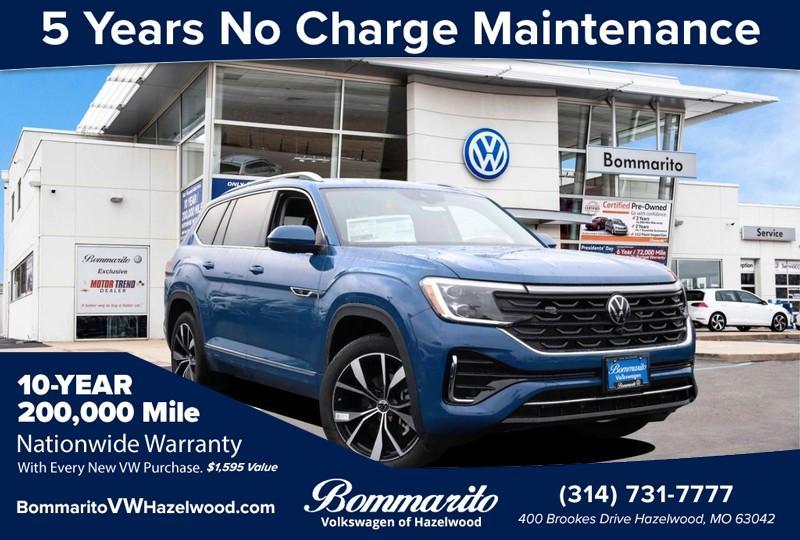 new 2025 Volkswagen Atlas car, priced at $51,459