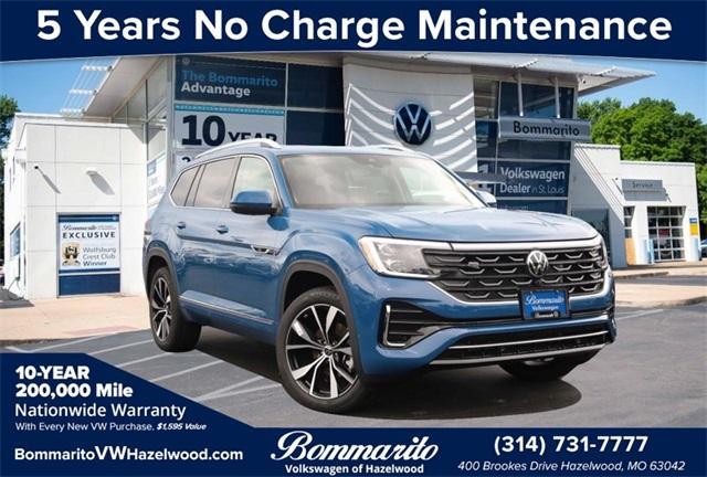 new 2025 Volkswagen Atlas car, priced at $50,632