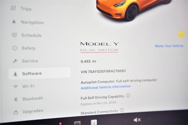 used 2024 Tesla Model Y car, priced at $42,750