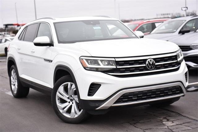 used 2021 Volkswagen Atlas Cross Sport car, priced at $28,630