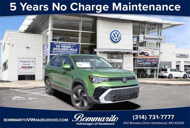 new 2025 Volkswagen Taos car, priced at $32,490