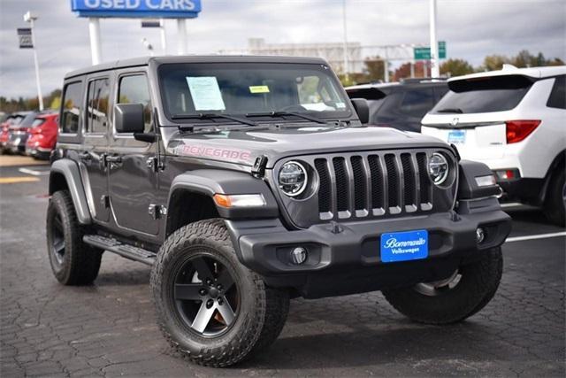 used 2020 Jeep Wrangler Unlimited car, priced at $29,500