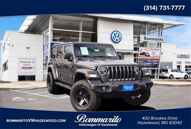 used 2020 Jeep Wrangler Unlimited car, priced at $29,500