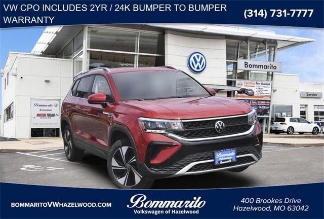 used 2024 Volkswagen Taos car, priced at $27,495