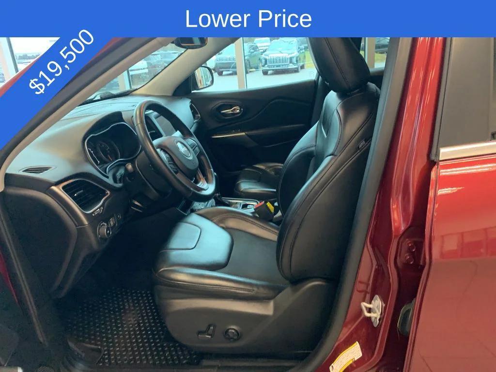 used 2019 Jeep Cherokee car, priced at $19,500
