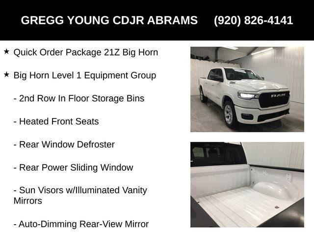 new 2025 Ram 1500 car, priced at $50,037