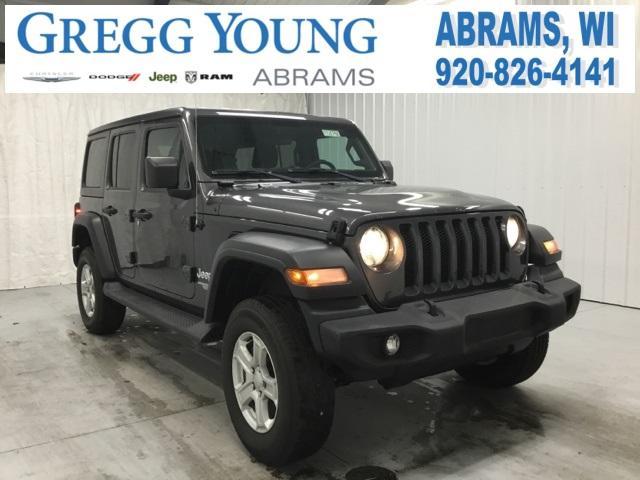 used 2020 Jeep Wrangler Unlimited car, priced at $27,000