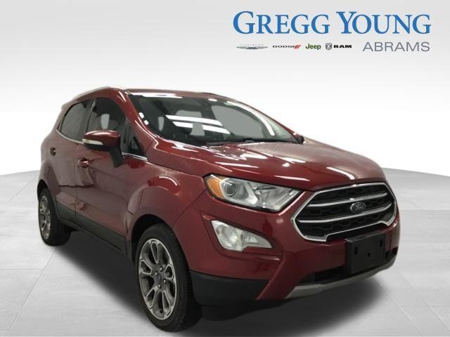 used 2018 Ford EcoSport car, priced at $16,200