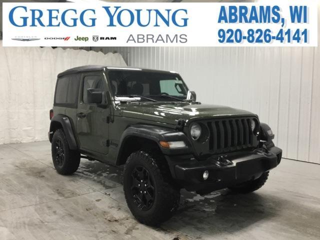 used 2021 Jeep Wrangler car, priced at $26,000