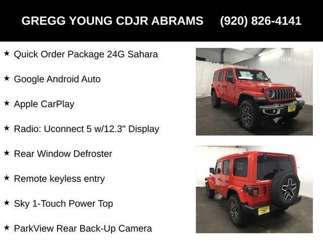 new 2024 Jeep Wrangler car, priced at $49,574