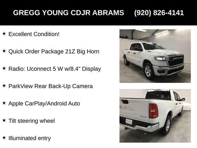 new 2025 Ram 1500 car, priced at $44,923