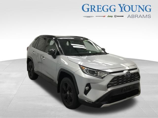 used 2021 Toyota RAV4 Hybrid car, priced at $33,800