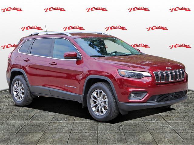 used 2021 Jeep Cherokee car, priced at $23,103