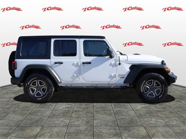 used 2021 Jeep Wrangler Unlimited car, priced at $26,429