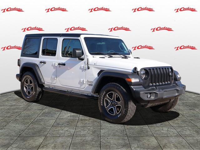 used 2021 Jeep Wrangler Unlimited car, priced at $26,429