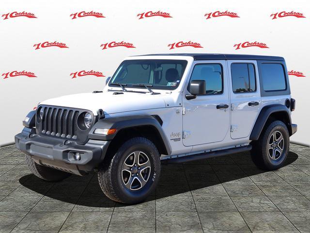 used 2021 Jeep Wrangler Unlimited car, priced at $26,429