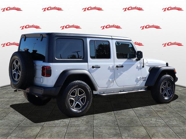 used 2021 Jeep Wrangler Unlimited car, priced at $26,429