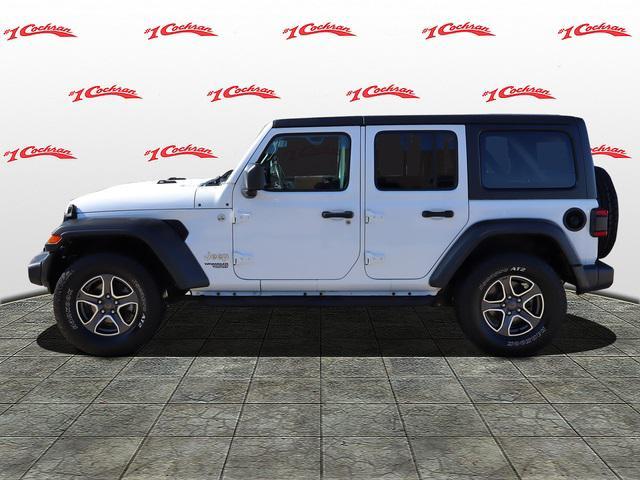 used 2021 Jeep Wrangler Unlimited car, priced at $26,429