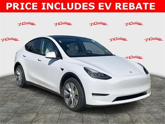 used 2020 Tesla Model Y car, priced at $20,999